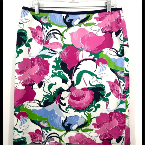 Talbots Dresses & Skirts - Talbots Floral Pencil Skirt Size 10
